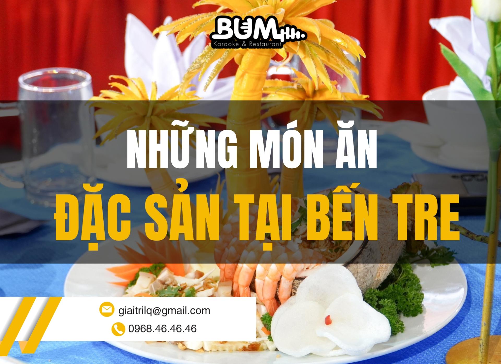 Những món ăn đặc sản tại Bến Tre